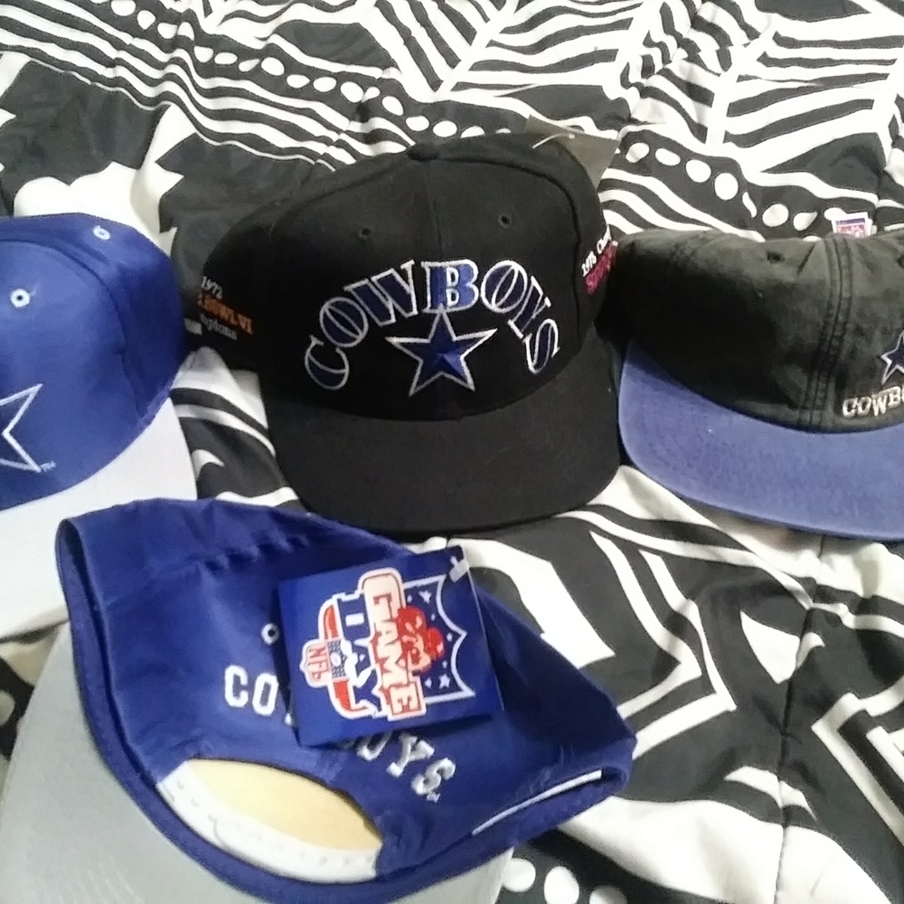 4 New w tags Cowboy baseball caps